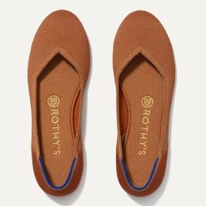 EUC Rothy’s Fawn Flat